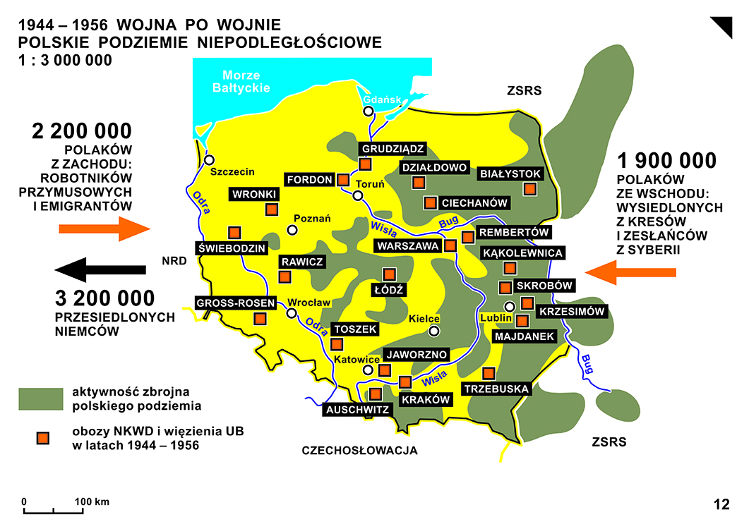 1944-1956 Wojna po wojnie. Polskie podziemie niepodległościowe